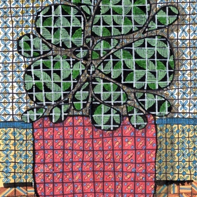 ORIGINAL "FOLHAS DE AZULEJO" JOANA NOBREGA