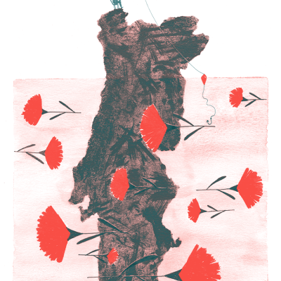 RISOGRAFIA "À PESCA DA LIBERDADE" GABRIELA FERREIRA