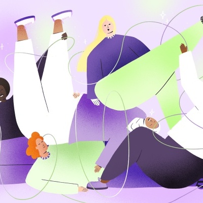 ILUSTRAÇÃO "ELEVAMO-NOS JUNTOS" SARA FELGUEIRAS