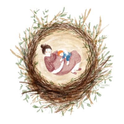 ILUSTRAÇÃO "NINHO" ANA RITA ROBALO