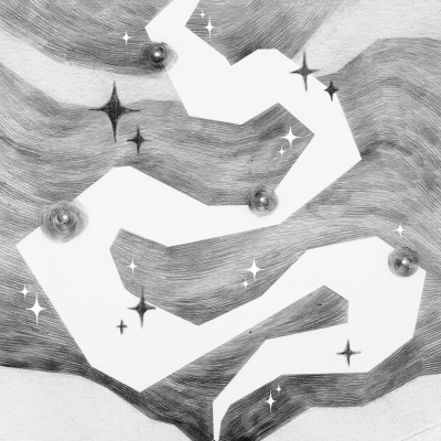 ILUSTRAÇÃO “Playlist Xmas Edition -(Calendário de Advento) " - NESTA NOITE BRANCA" SUSANA NEVES