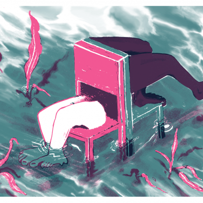 RISOGRAFIA "ABRIL ÁGUAS MIL" MELINO