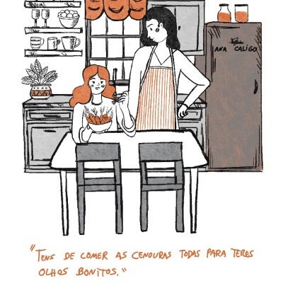 ILUSTRAÇÃO "OLHOS BONITOS" ANA CALIGO