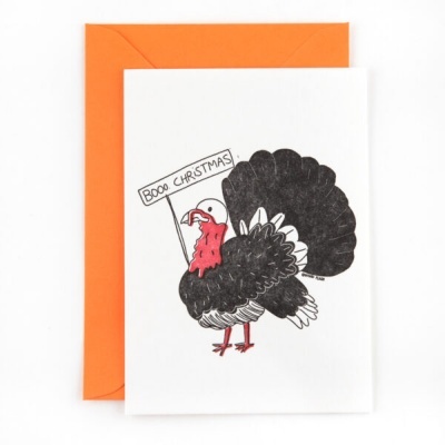 POSTAL "BOO CHRISTMAS" STUDIO FLASH