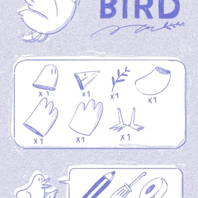 ILUSTRAÇÃO "BIRD" JOÃO COSTA