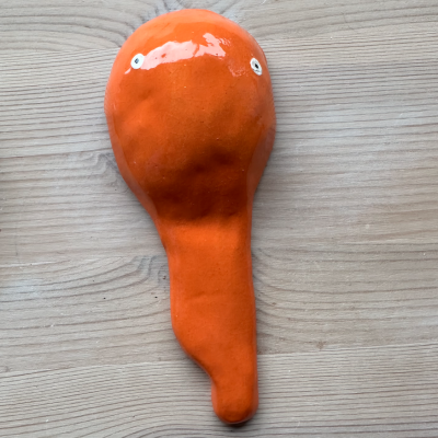 PAINT BLOB ORANGE CERAMICA KIKA