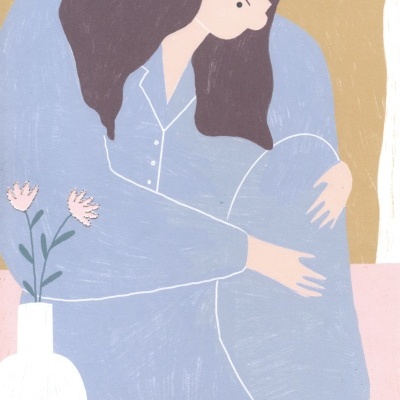 ILUSTRAÇÃO BORDADA "BOM DIA" GAMBUZINO