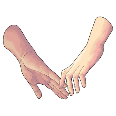 AUTOCOLANTE "QUERES DAR AS MÃOS?" FRANK O MUDO