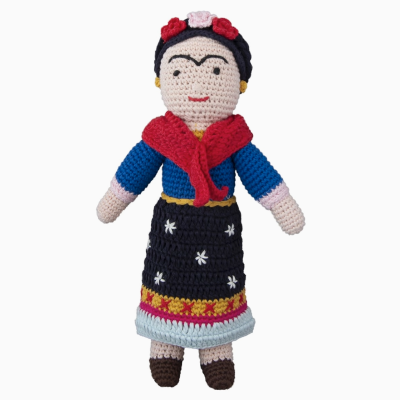 CROCHET DOLL FRIDA KAHLO GLOBAL AFFAIRS