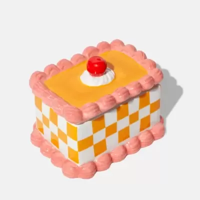 SWEETIE STORAGE BOX RECTANGLE "CAKE" DOIY