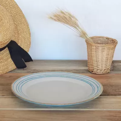 PRATO JANTAR 30CM "COMPORTA BLUE" C.ª ATLÂNTICA