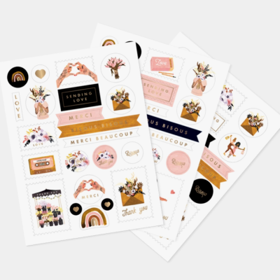 STICKER SET LOVE & THANK YOU ALL THE WAYS TO SAY