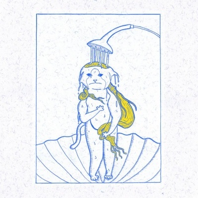 ILUSTRAÇÃO "Showering during Winter" The Birth of Venus's Adaptation de SARA FELGUEIRAS