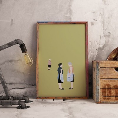 POSTER "MALDIZER, HÁBITOS E COSTUMES" 100% PORTUGAL