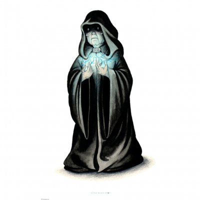 ILUSTRAÇÃO "STAR WARS - EMPEROR" LITTLE BLACK SPOT