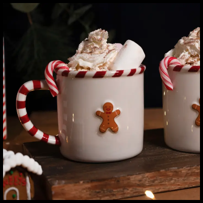 CANECA DE NATAL GINGERBREAD MAN CGB GIFTWARE