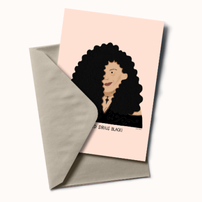 POSTAL "BELLATRIX LASTRANGE" ADRIANA FONTELAS