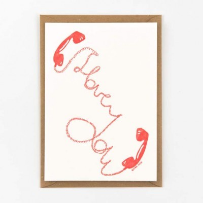 POSTAL "PHONE LOVE" STUDIO FLASH