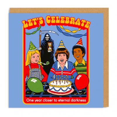 One Year Closer To Eternal Darkness Square Greeting Card