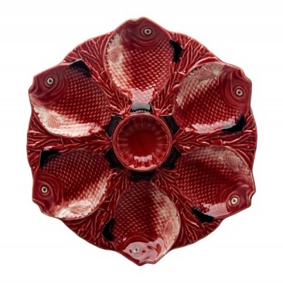 PRATO COM 7 DIVISÕES PEIXES BORDALLO PINHEIRO