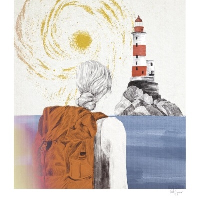 ILUSTRAÇÃO "LIGHTHOUSE" CLÁUDIA SALGUEIRO