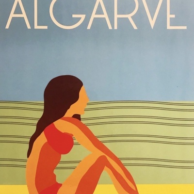 ILUSTRAÇÃO "ALGARVE - PRAIA" GIVEIT