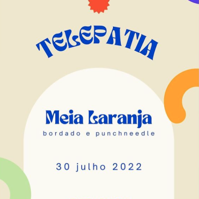 CARTAZ A3 "TELEPATIA" MEIA LARANJA
