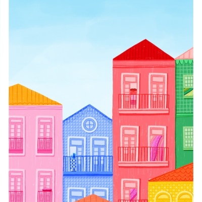 ILUSTRAÇÃO "DELIRIOUS OPORTO 3" KIKA