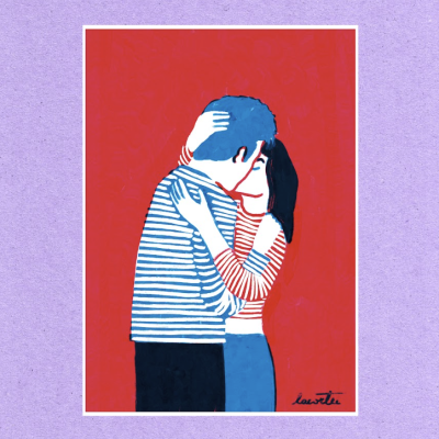 ILUSTRAÇÃO A4 "LOVERS" LACORTEI