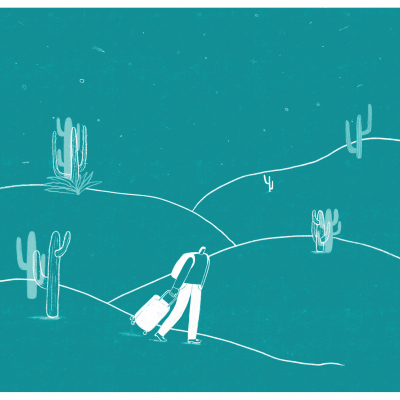 ILUSTRAÇÃO "CHEGAR" RUBEN RAMIRES