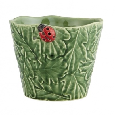 JARDIM DE INSETOS - "VASO COM JOANINHA" BORDALLO PINHEIRO