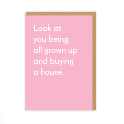 POSTAL "All grown up buying a house" OHH DEER