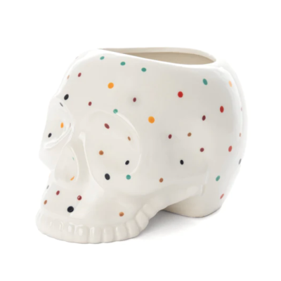 Vaso "Skull - Polka Dots" FISURA
