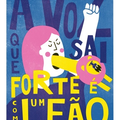 ILUSTRAÇÃO "LEÃO" CRISTINA MOREIRA