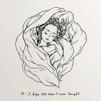 ILUSTRAÇÃO "TWIN PEAKS - LAURA PALMER" LITTLE BLACK SPOT