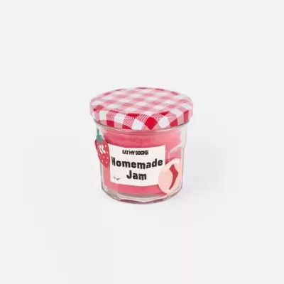 STRAWBERRY HOMEMADE JAM SOCKS EAT MY SOCKS