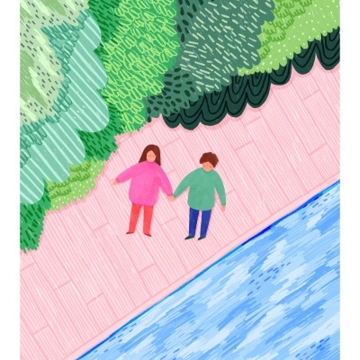 ILUSTRAÇÃO "QUANDO A VIDA ADORMECER" KIKA