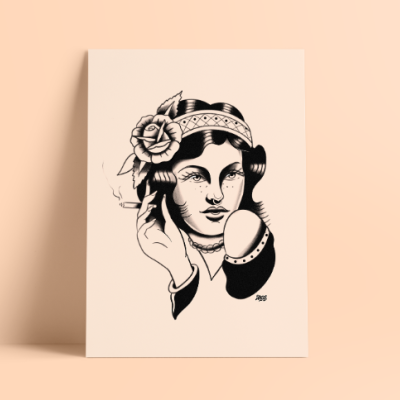 ILUSTRAÇÃO "TAKE A BREAK" ZEROS TATTOO