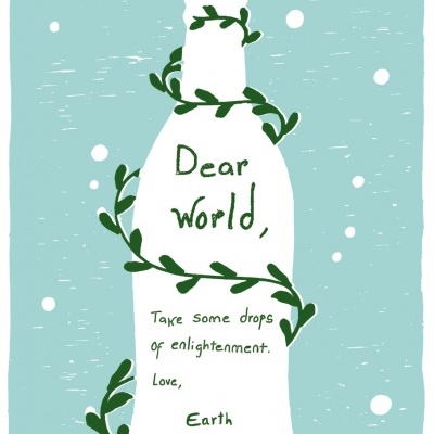 ILUSTRAÇÃO "SOME DROPS ... " NÁDIA NEVES