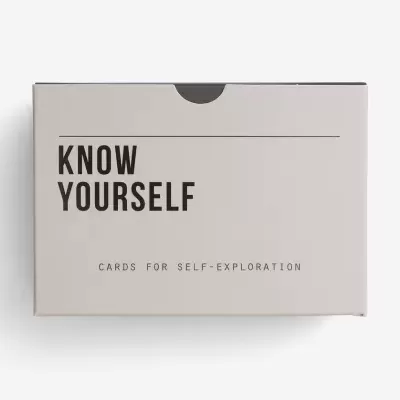 KNOW YOURSELF PROMPT ADULT CARD GAME SCHOOL OF LIFE