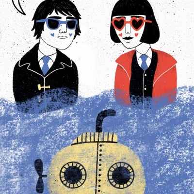 ILUSTRAÇÃO "SUBMARINE" CALADA ERA POETA