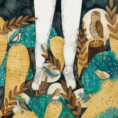 ILUSTRAÇÃO "SPEND MORE TIME IN THE NATURE" MIRJAM SIIM