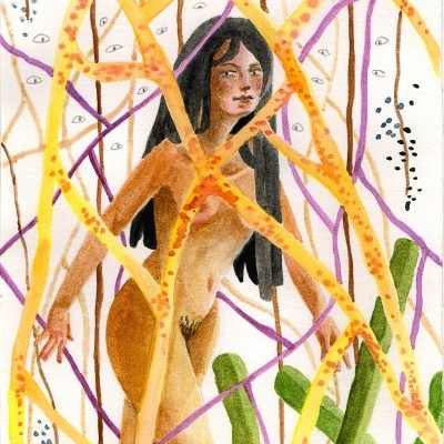 EXPOSIÇÃO "VAI FICAR TUDO BEM" - "CAMINHANTE DE MUNDOS INVISIVÉIS" DE LUCIANA BASTOS