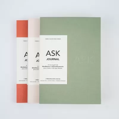 CADERNO DIÁRIO "THE ASK JOURNAL - PORTUGUÊS" ASK