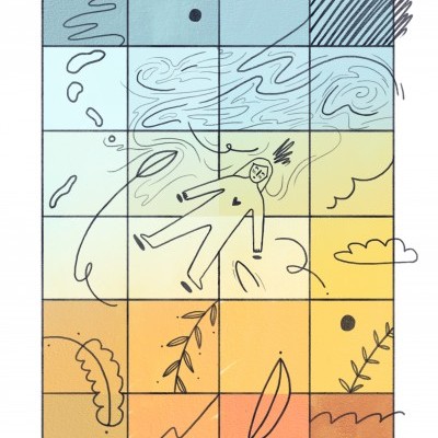 ILUSTRAÇÃO "THIS IS HOW I FEEL WHEN I'M CREATIVE" ASILVESTRE