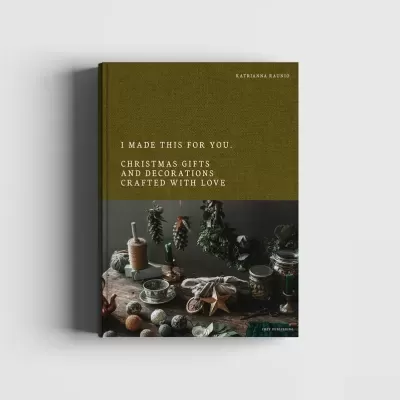 LIVRO "I MADE THIS FOR YOU - CHRISTMAS GIFTS AND DECORATIONS CRAFTED WITH LOVE" COZY PUBLISHING