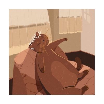 ILUSTRAÇÃO "MR. MEOWRALE" SARA FELGUEIRAS