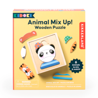 " ANIMAL MIX UP" PUZZLE DE MADEIRA