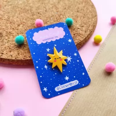 PIN "SHINE BRIGHT" CARINA MONSO