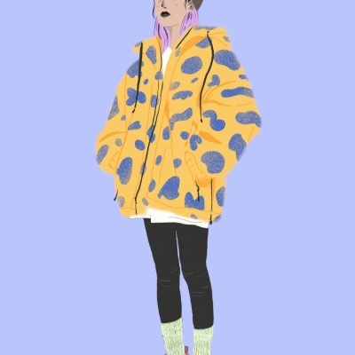 ILUSTRAÇÃO A4 "GLÓRIA" BÁRBARA AMARAL